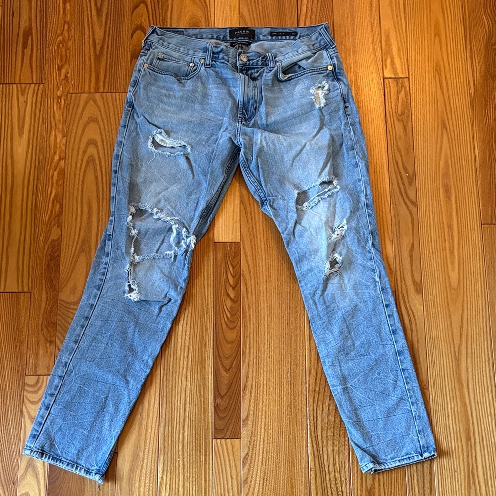 PacSun Light Blue Ripped Skinny Jeans